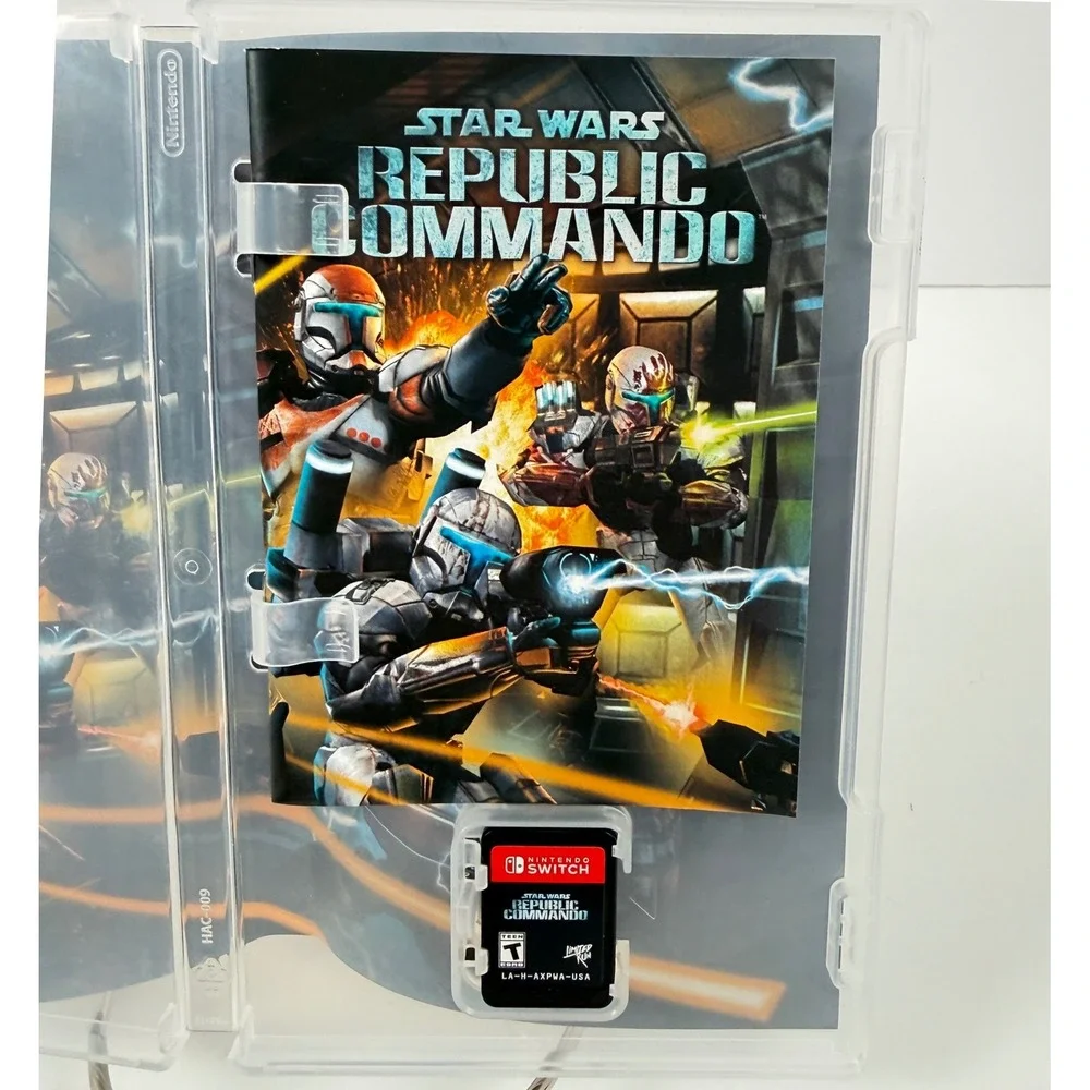 Star Wars Republic Commando Nintendo Switch Limited Run Games #103 Tested